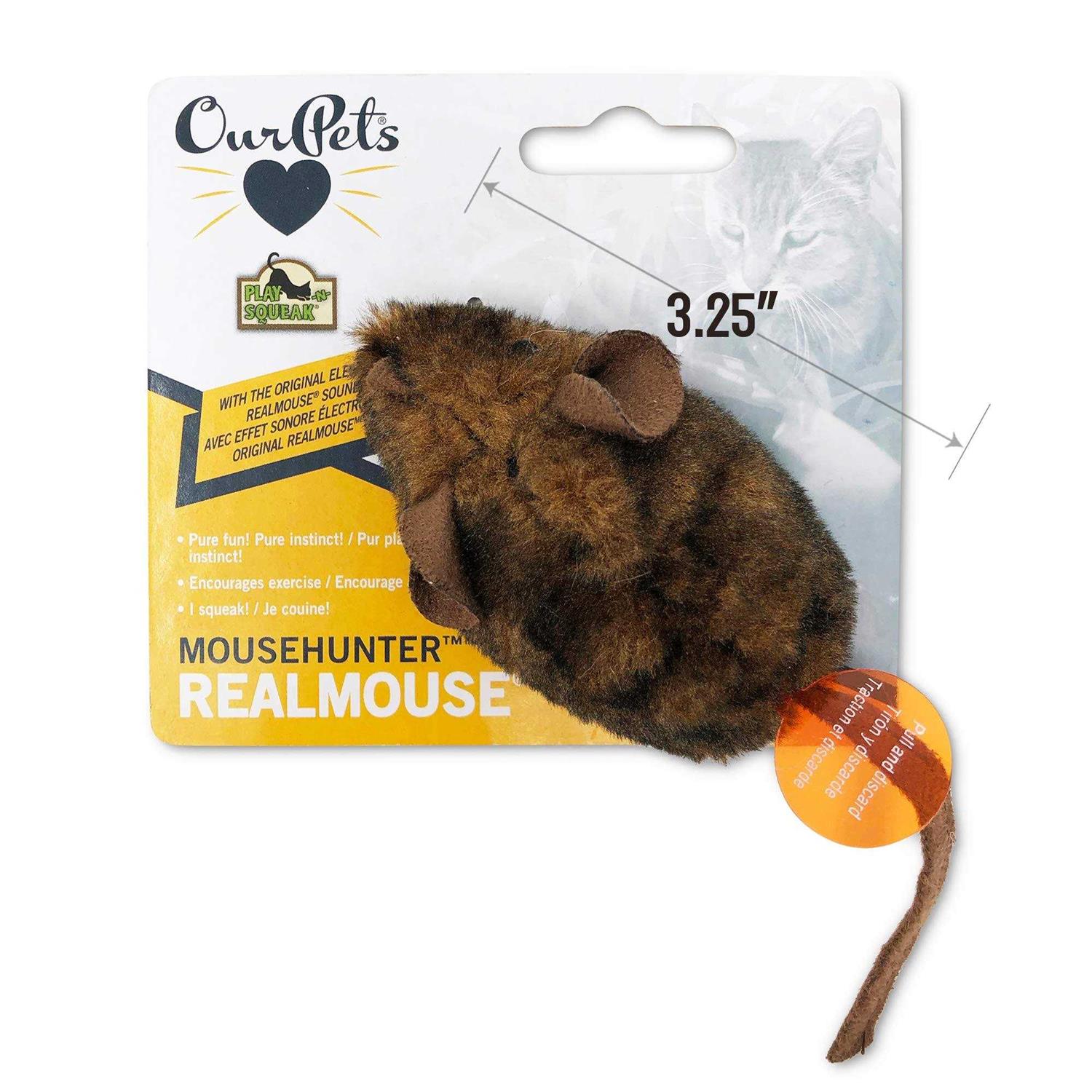Play-N-Squeak Mouse Hunter Cat Toy - Nail Gallerys