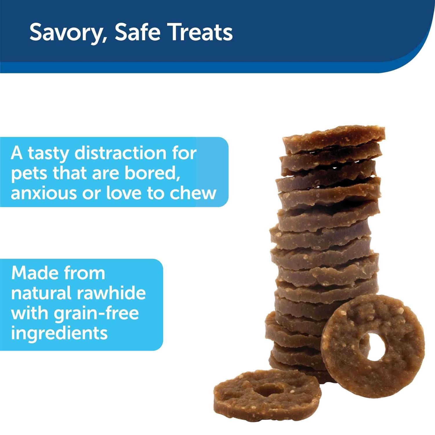 Busy Buddy Rawhide Treat Rings - Nail Gallerys