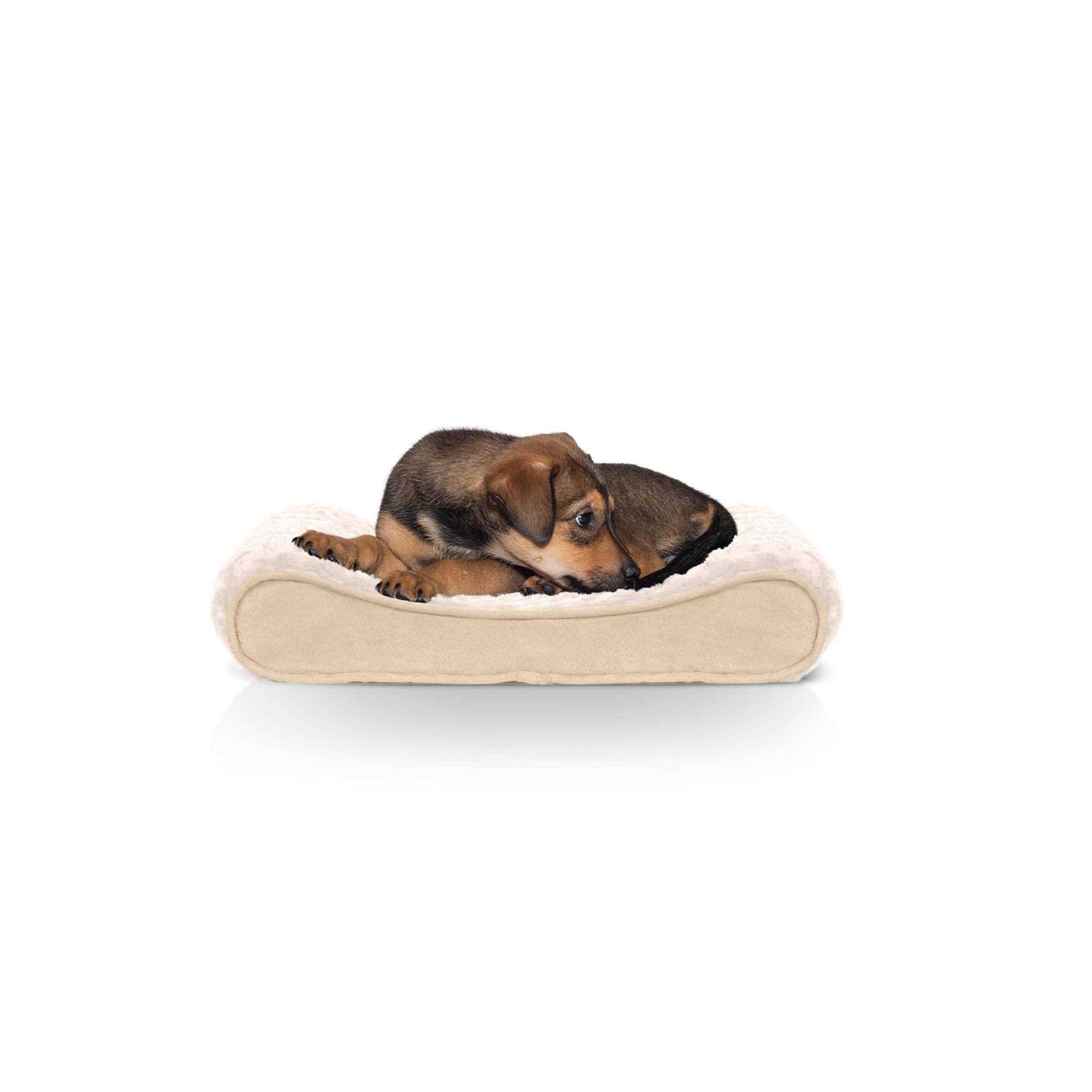 FurHaven Pet Bed Plush Luxe Lounger Dog Bed - Nail Gallerys