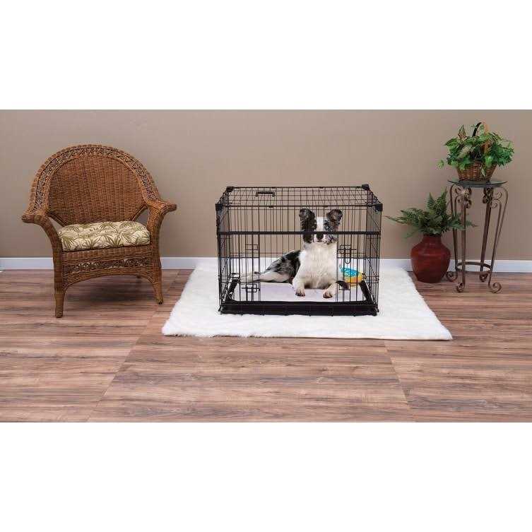 Lucky Dog Sliding Double Door Dog Crate - Nail Gallerys