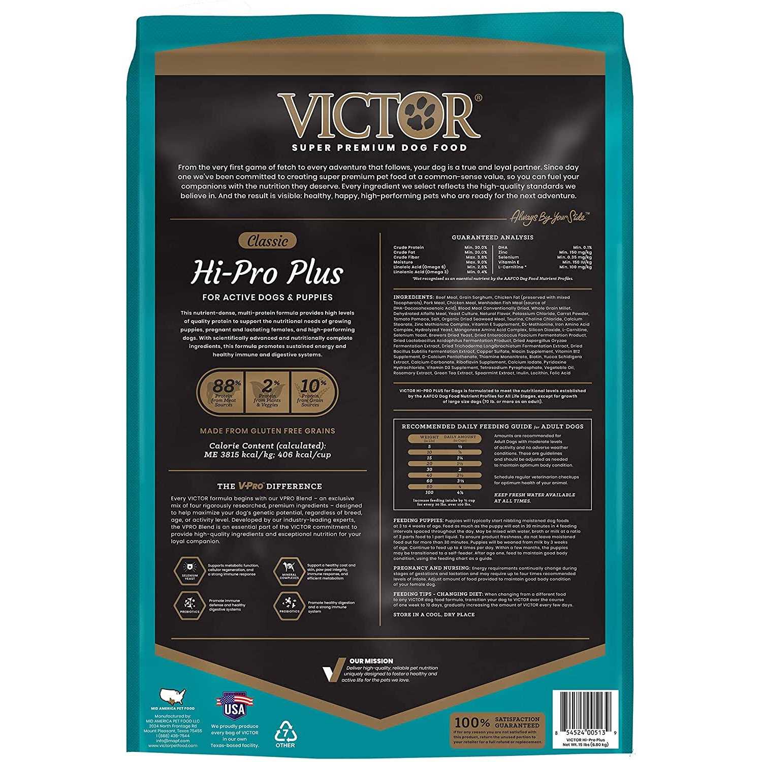 Victor Hi-Pro Plus Dry Dog Food - Nail Gallerys