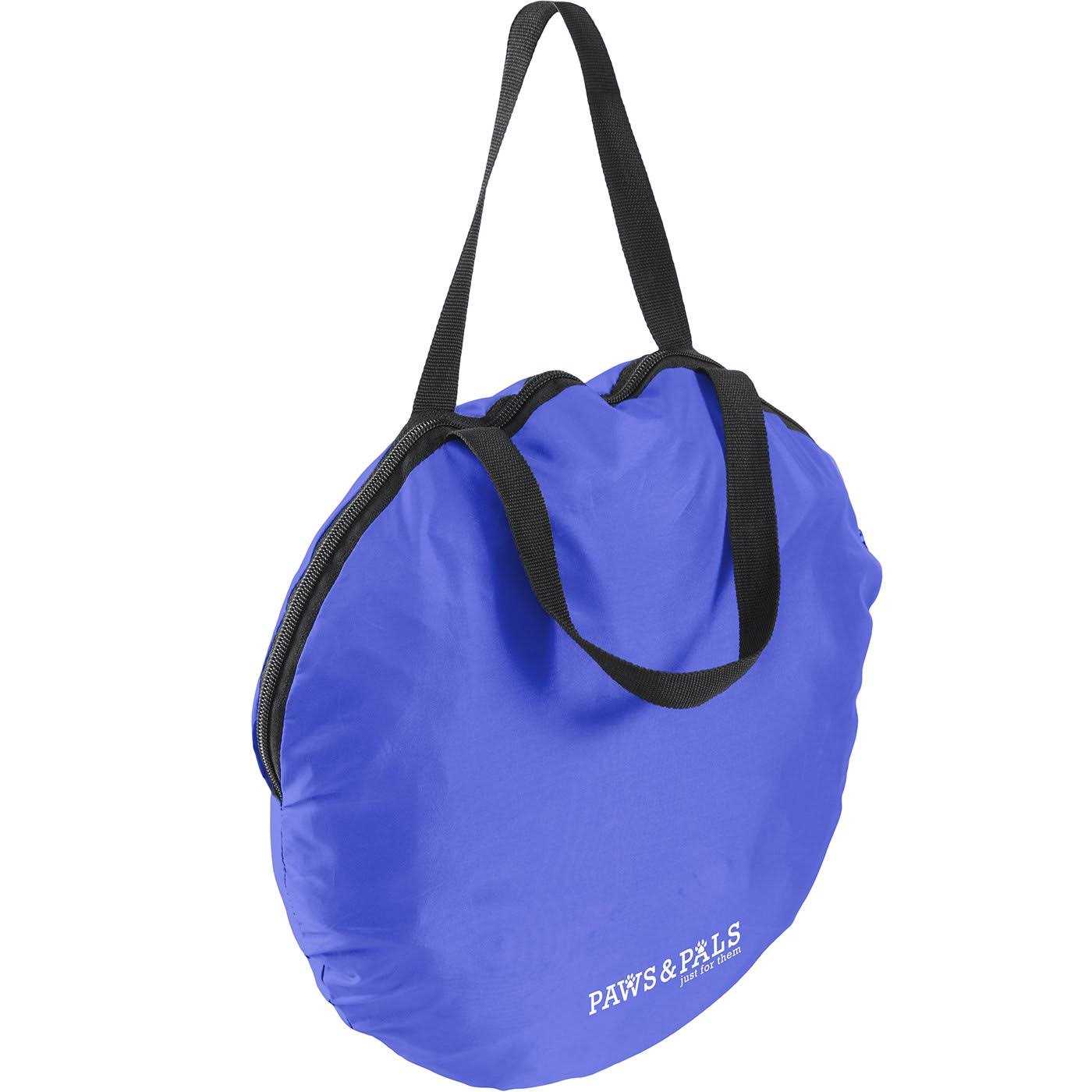 Paws Pals PWPN-02-DBL Portable Pet Playpen Dark Blue - Nail Gallerys