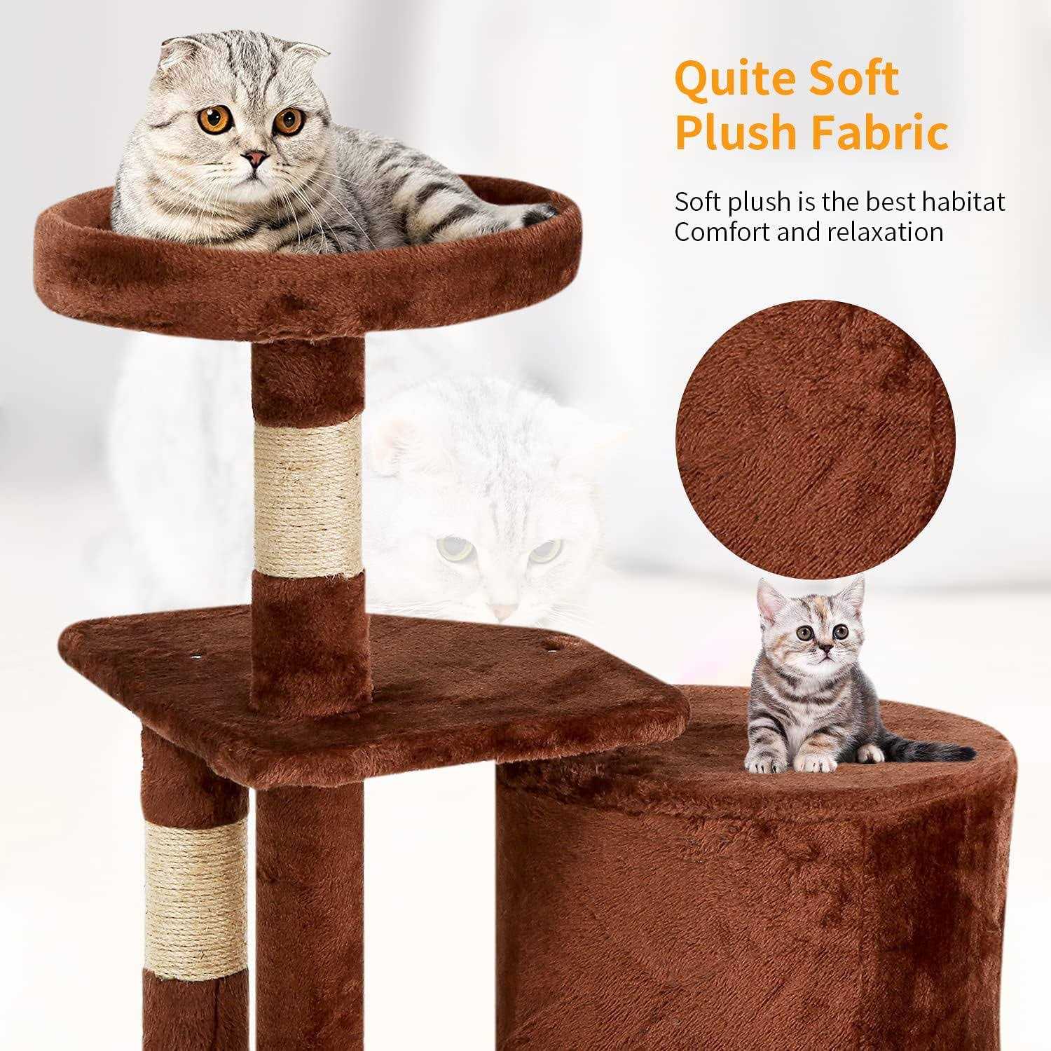 BestPet 36 Cat Tree Cat Tower Cat Condo Multi-Level - Nail Gallerys