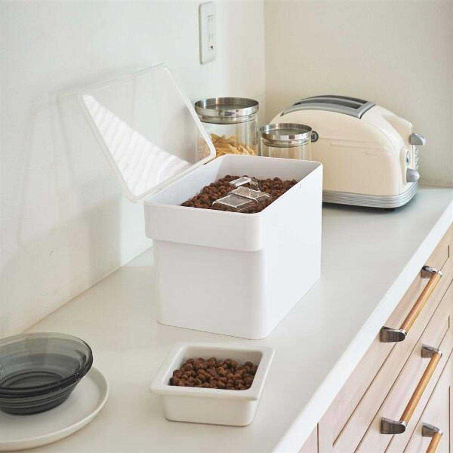 Yamazaki Home Airtight Pet Food Container - Nail Gallerys