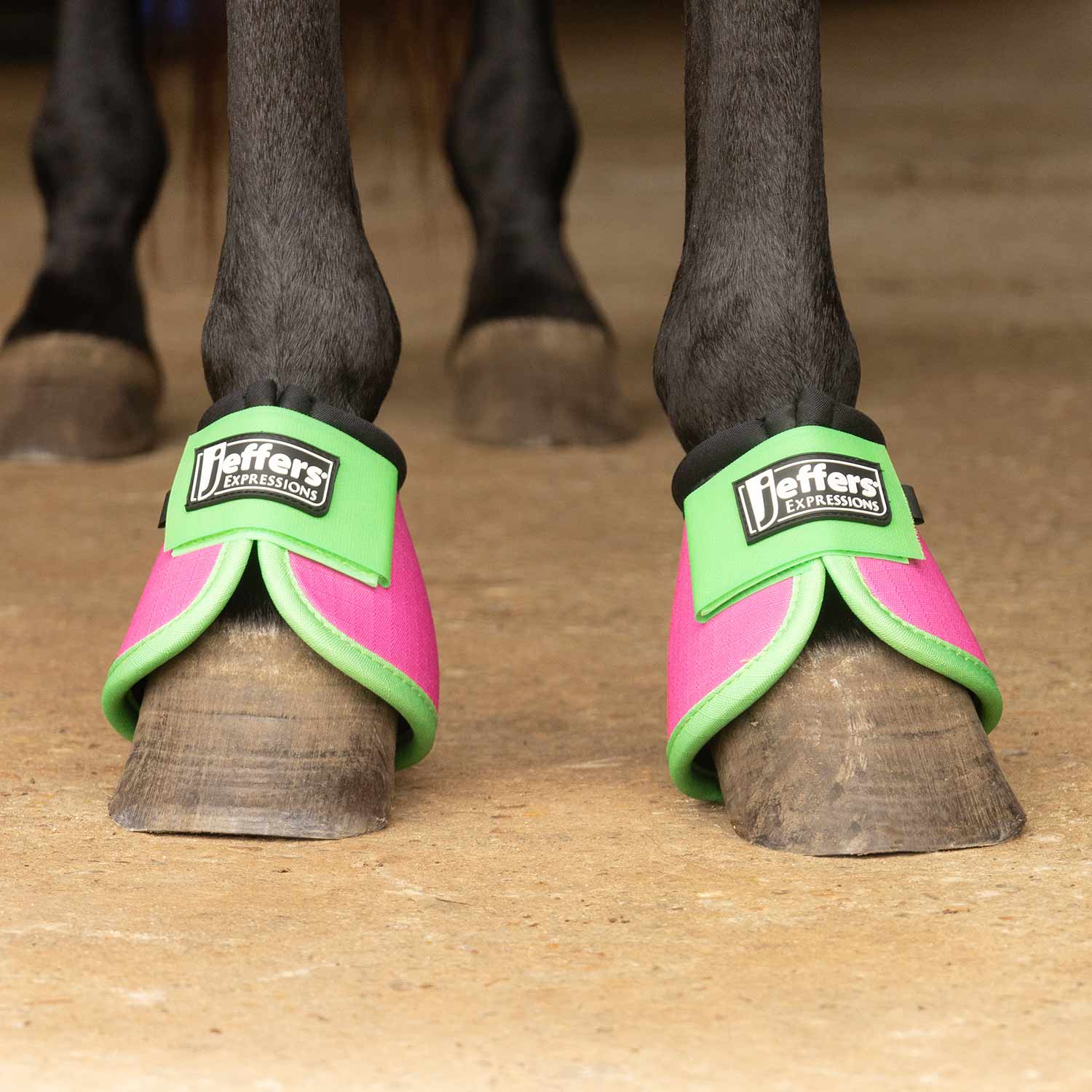 Protective Neon Bell Boots for Horses - Nail Gallerys