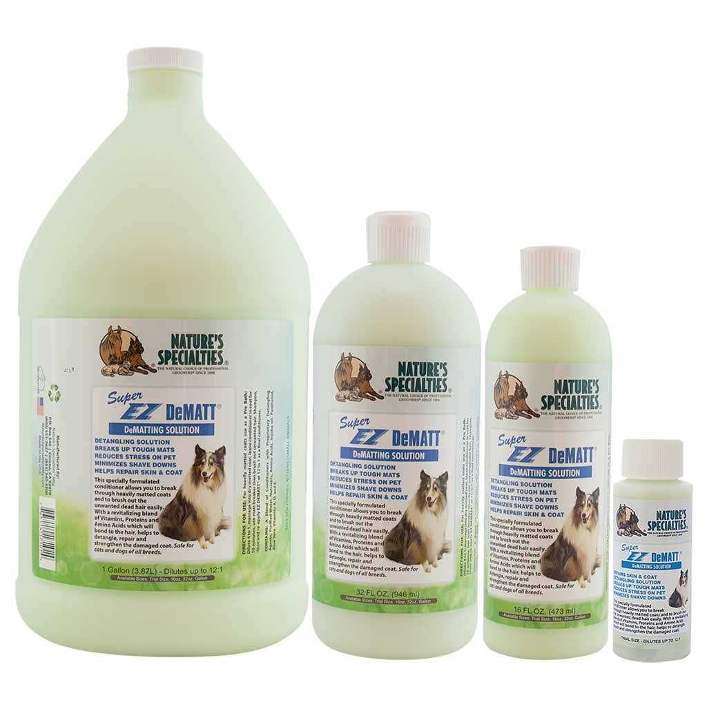 Nature’s Specialties Super EZ Dematt Conditioner for Dogs Cats - Nail Gallerys