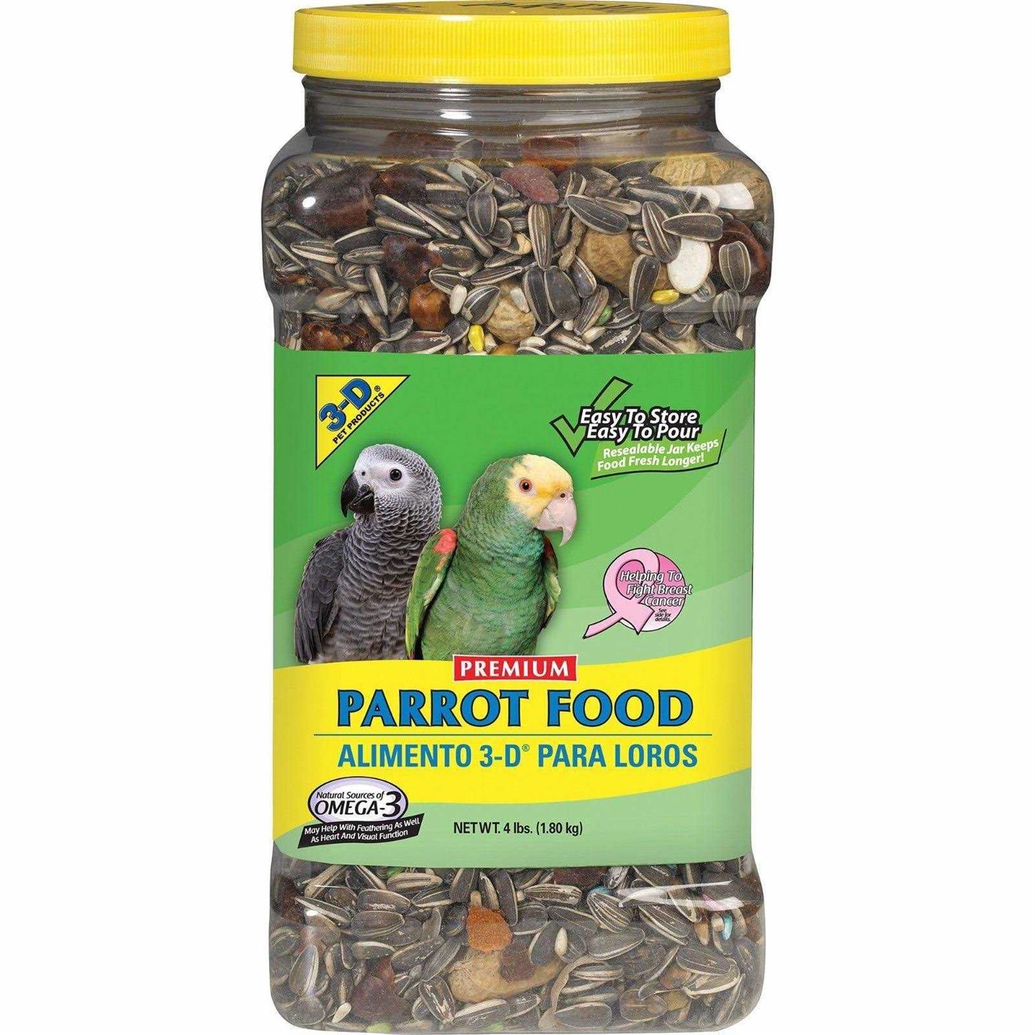 3-D Pet Products Premium Cockatiel Food - Nail Gallerys