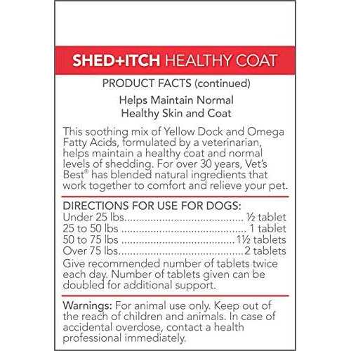 Vet’s Best Healthy Coat Shed and Itch Relief Dog Supplements - Nail Gallerys