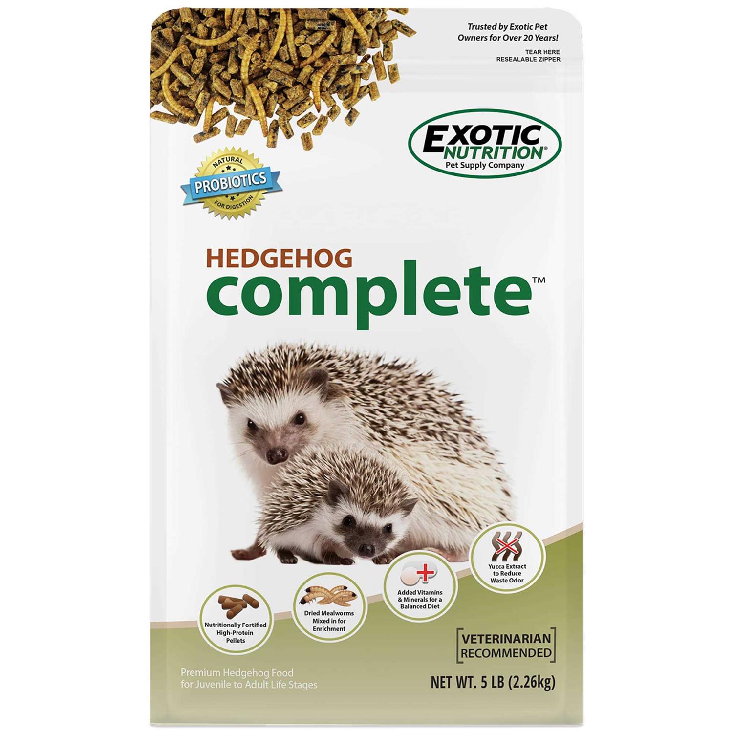 Exotic Nutrition Complete Hedgehog Food - Nail Gallerys