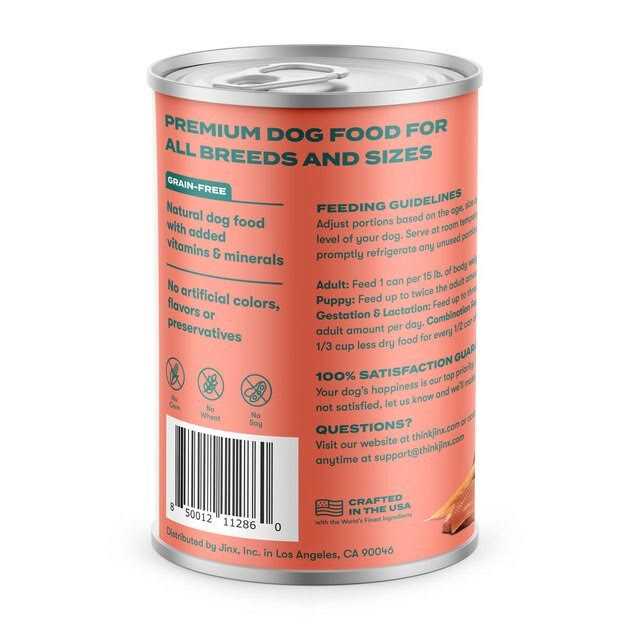 Jinx Grain-Free Sweet Potato Chopped Recipe Wet Dog Food - Nail Gallerys