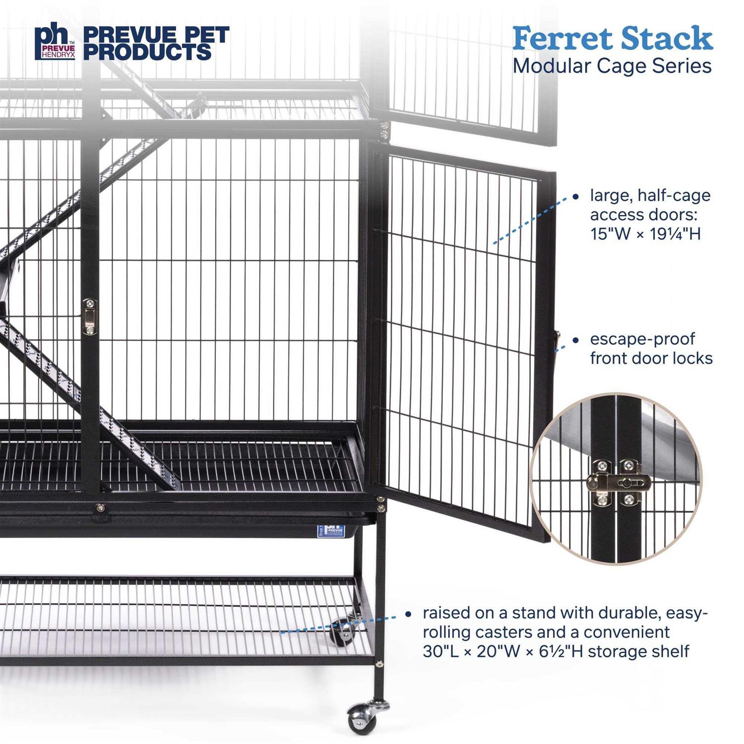 Prevue Pet Products Ferret Stack Home Two Story - Nail Gallerys