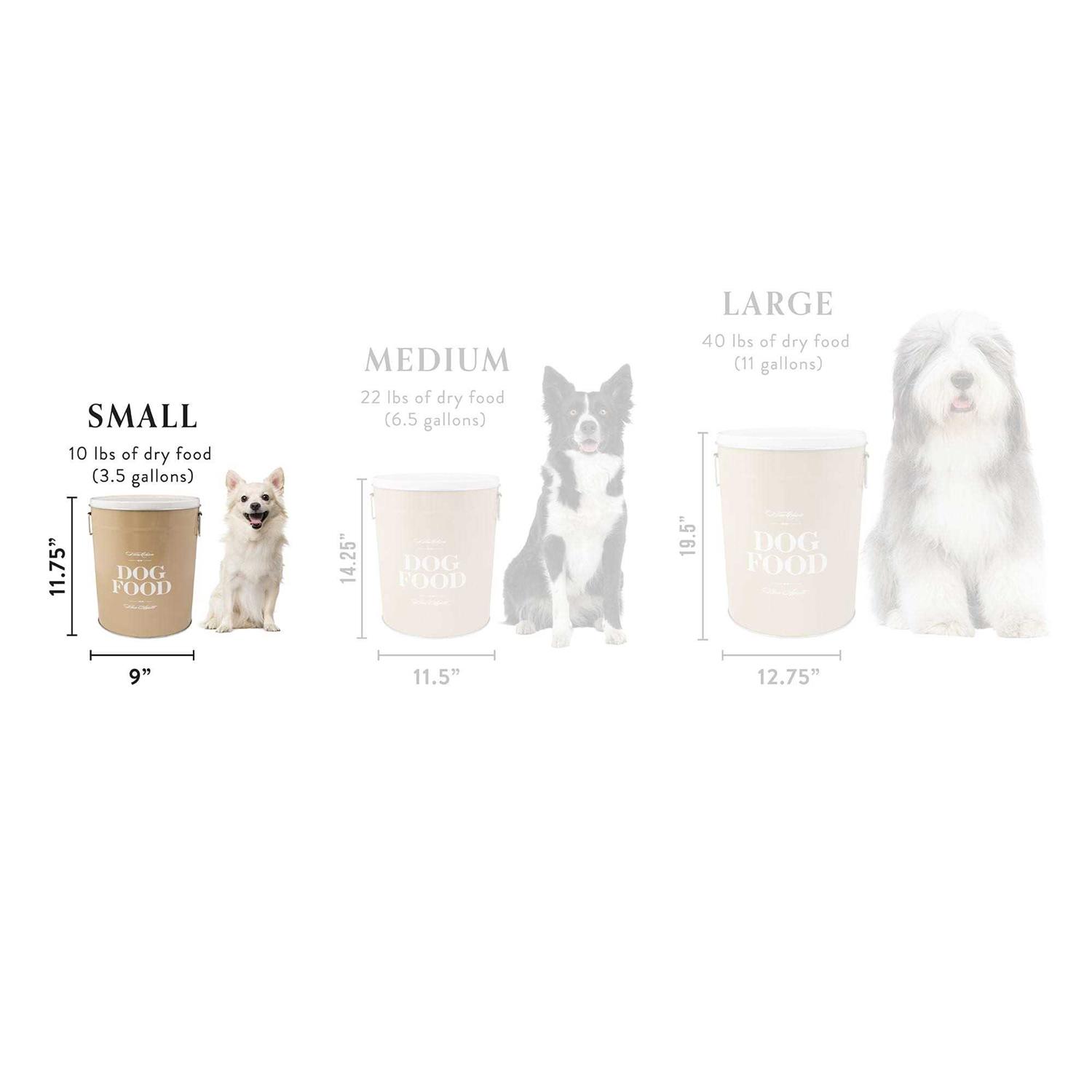 Harry Barker Bon Chien Dog Food Storage Canister - Nail Gallerys