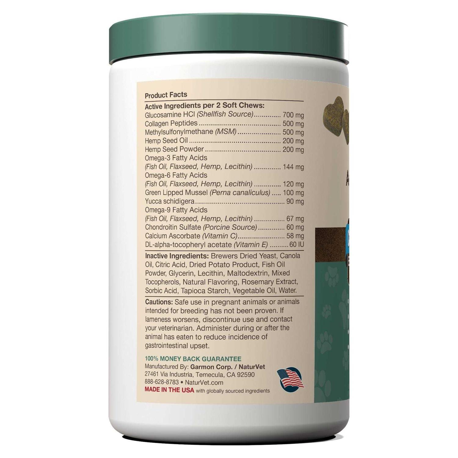 NaturVet Hemp Advanced Joint Health - Nail Gallerys