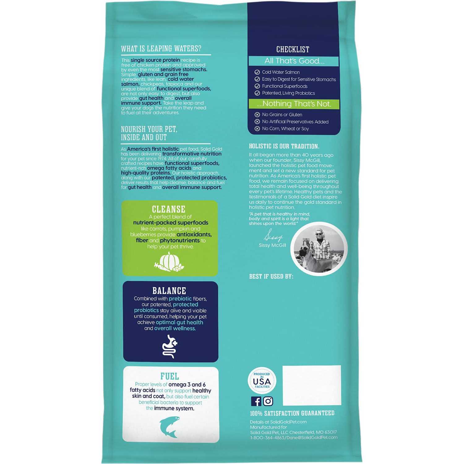 Solid Gold Leaping Waters Cold Water Salmon Dry Dog Food - Nail Gallerys