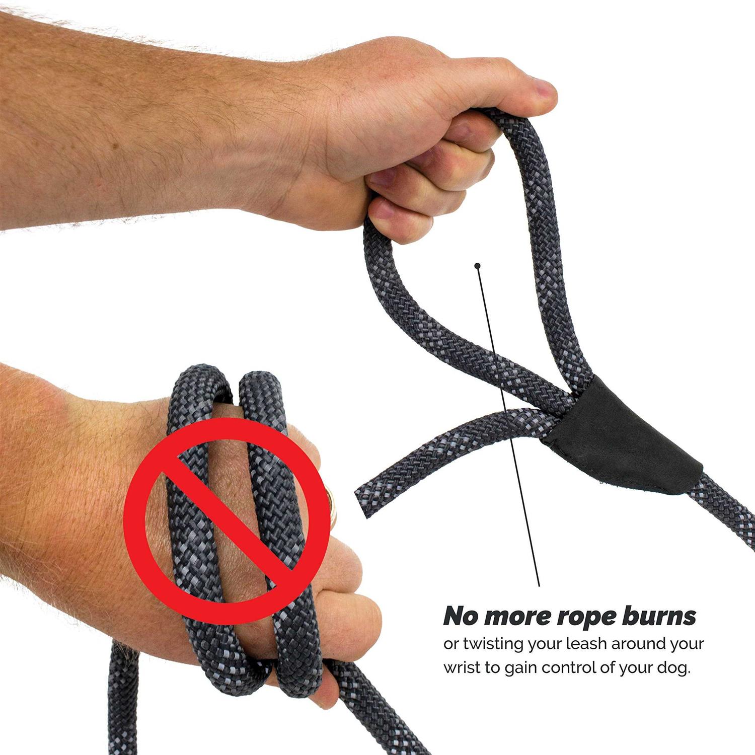 Tuff Mutt Dog Rope Leash - Nail Gallerys