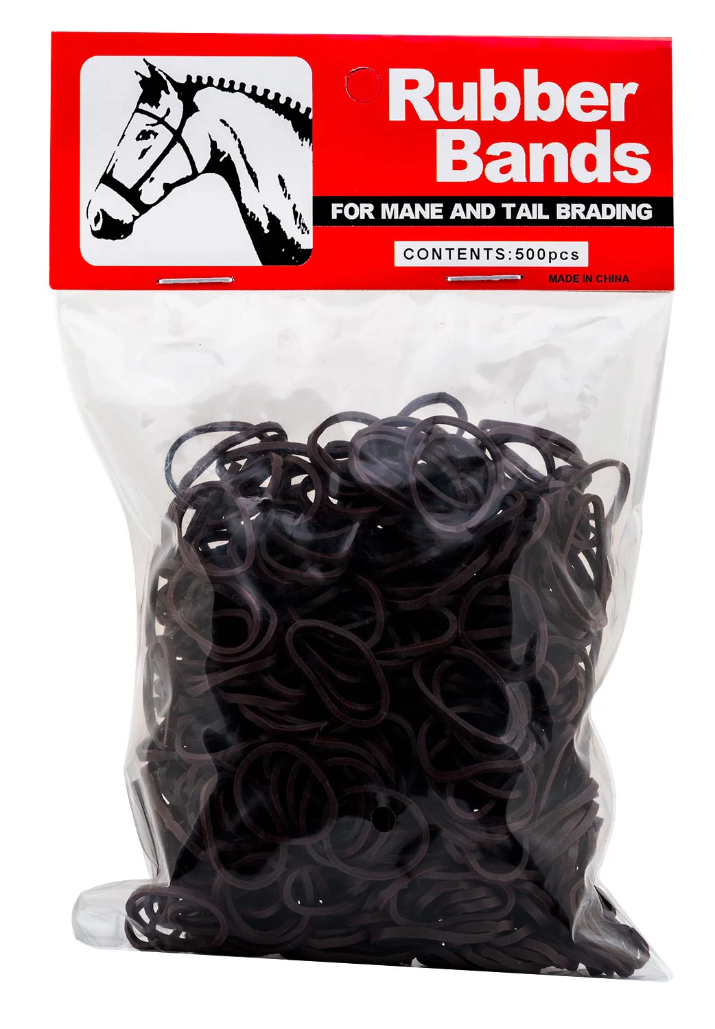 Rubber Horse Braiding Bands for Horse Mane & Tail Braiding (pack of 500) - Nail Gallerys