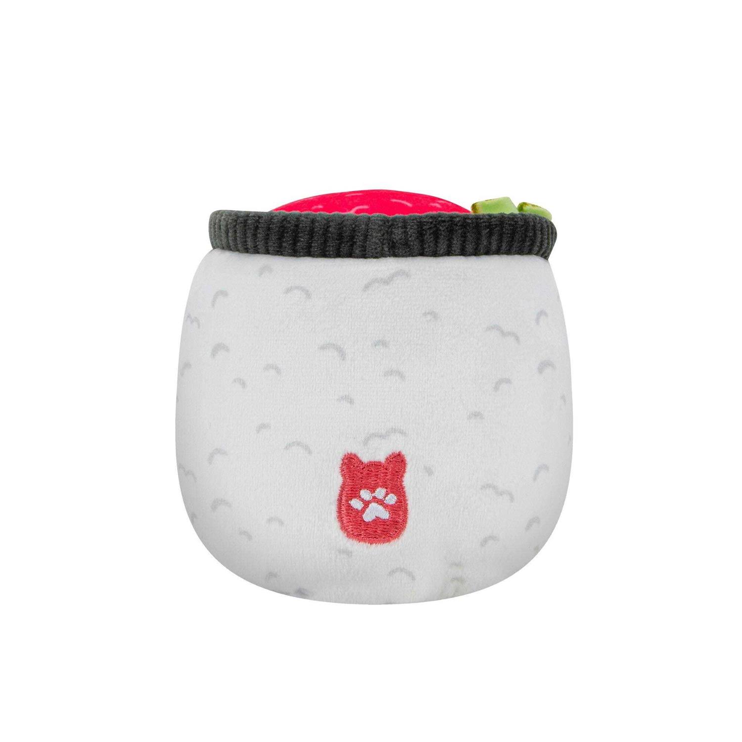 Squishmallows Squeaky Plush 2-Pack Sushi Dog Toy - Nail Gallerys
