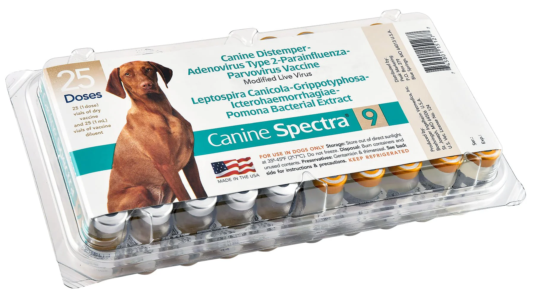 Canine Spectra 9 (9-way) Dog Vaccine - Nail Gallerys