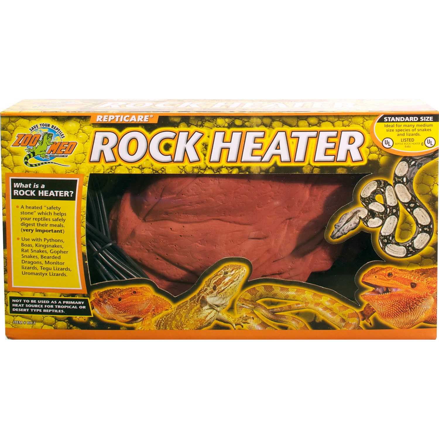 Zoo Med ReptiCare Rock Heater - Nail Gallerys