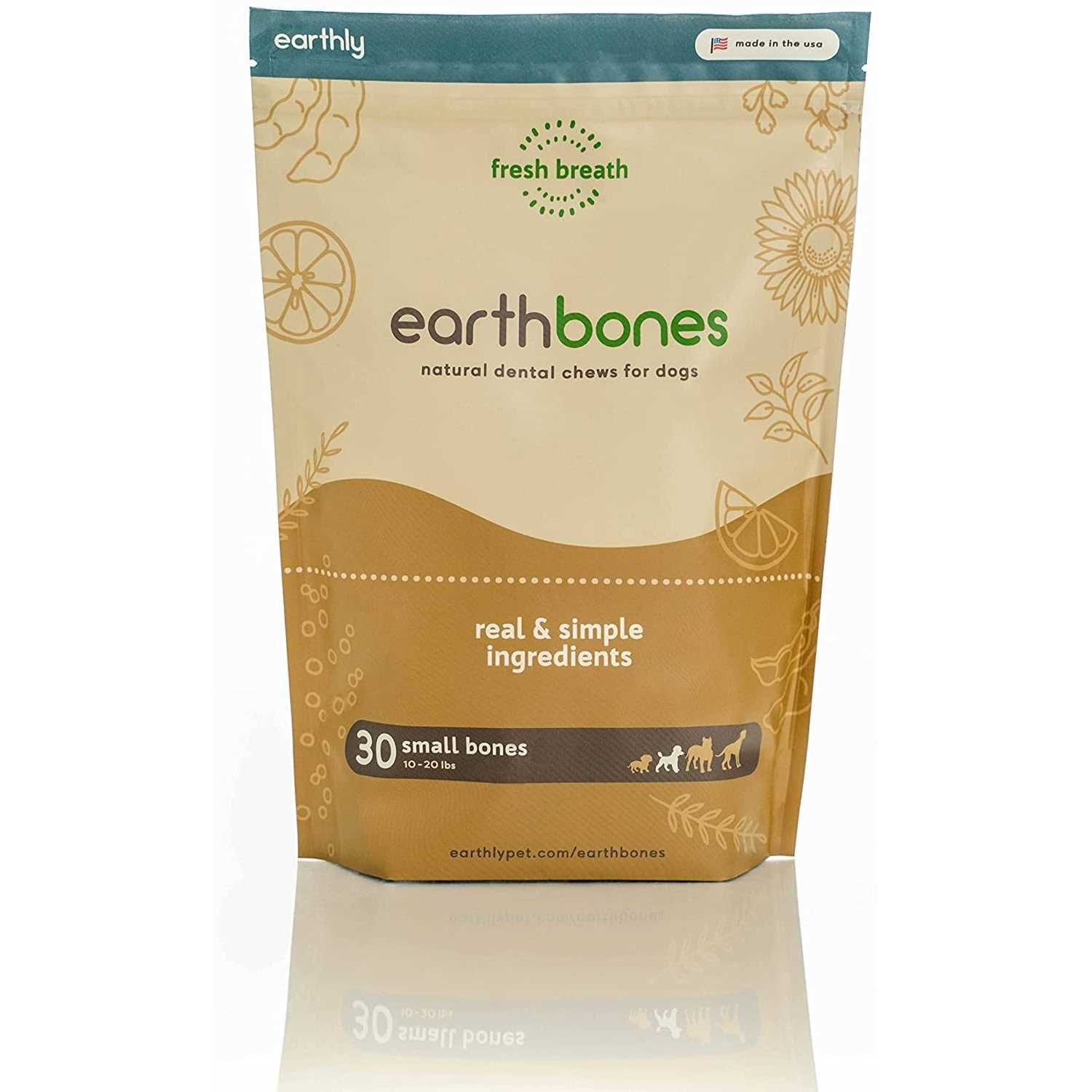Earthbones Dental Chews for Dogs Bones - Nail Gallerys