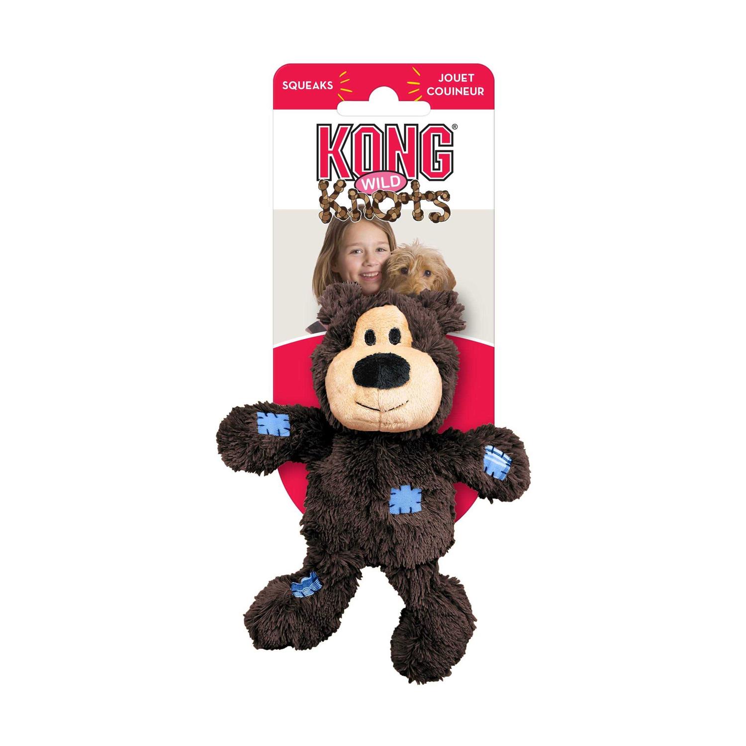 Kong Wild Knots Bear Dog Toy - Nail Gallerys