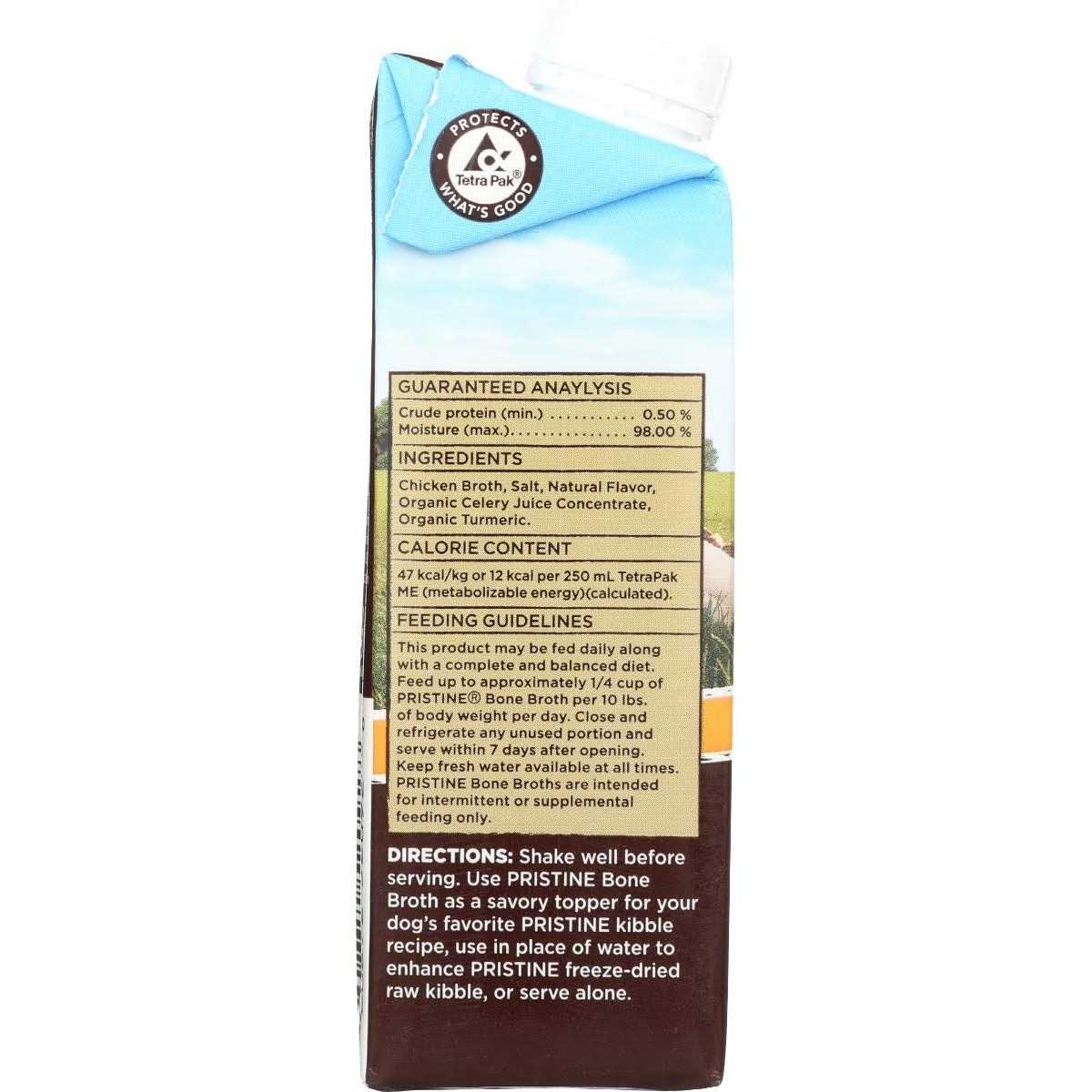 Castor Pollux Pristine Free-Range Chicken Bone Broth Grain-Free Dog Food Topper - Nail Gallerys