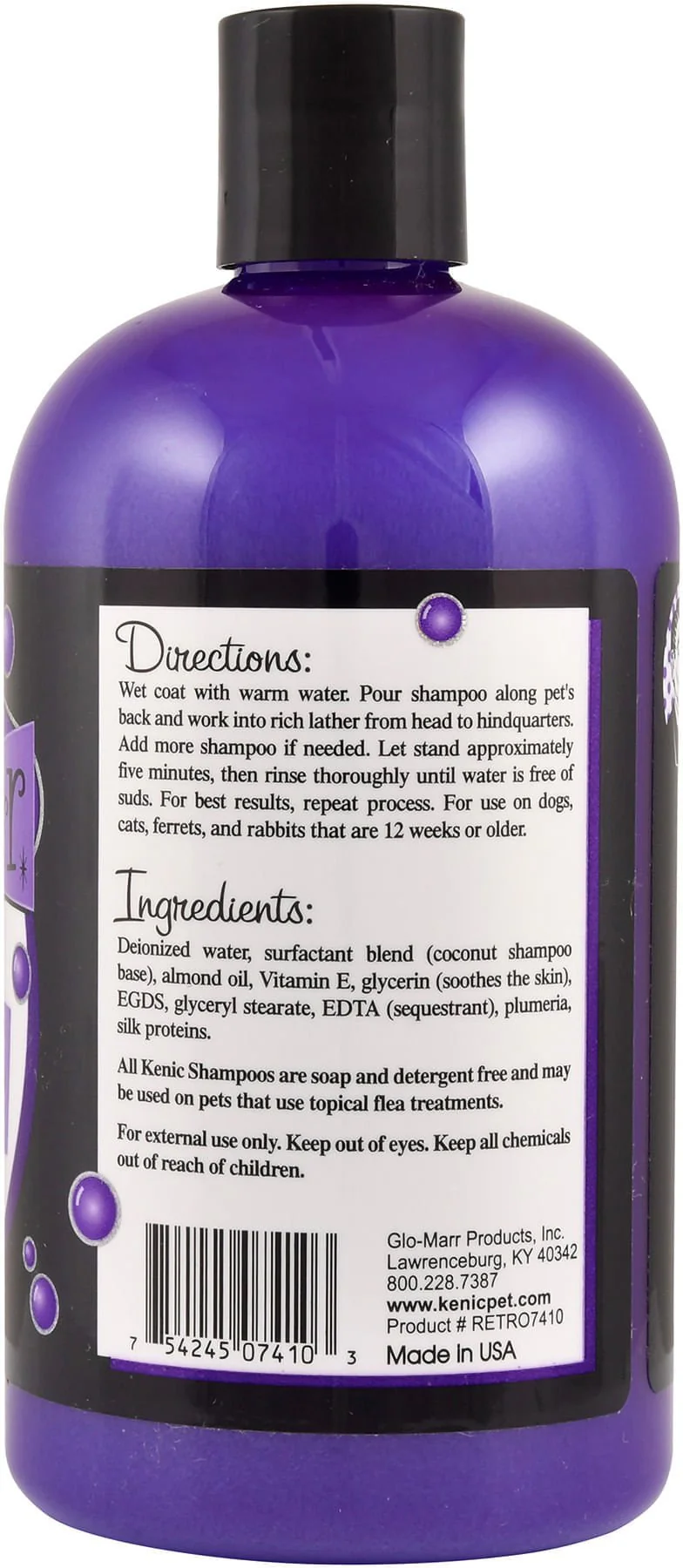 Purple Pooch & Purr Pet Shampoo - Nail Gallerys
