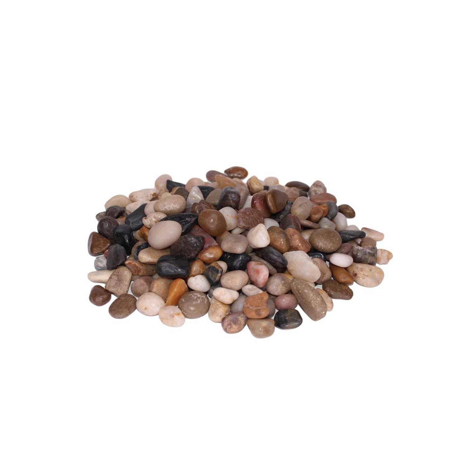 Exotic Pebbles & Aggregates Pm20-0510 Polished Mixed Gravel - Nail Gallerys