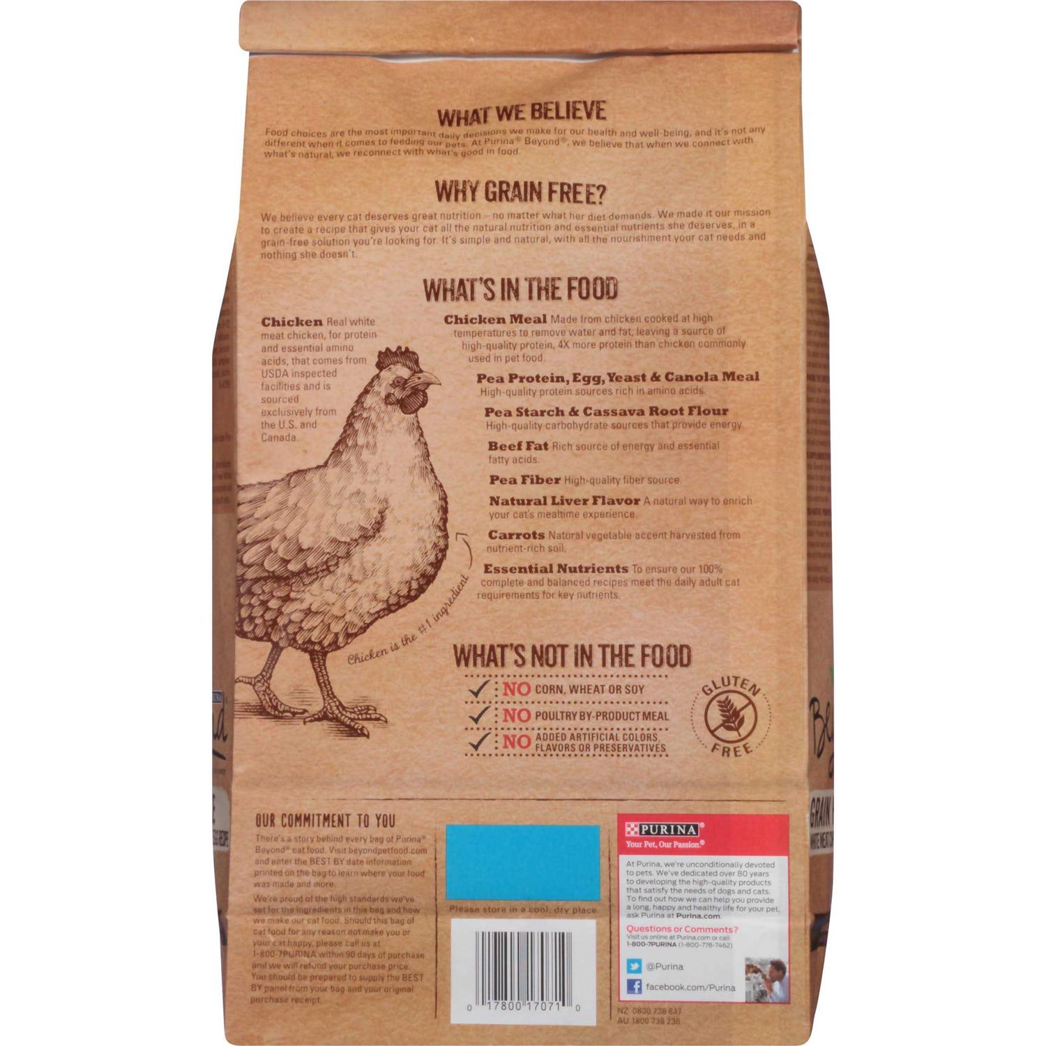 Purina Beyond Grain Free White Meat Chicken & Egg Recipe Natural Dry Cat Food - Nail Gallerys