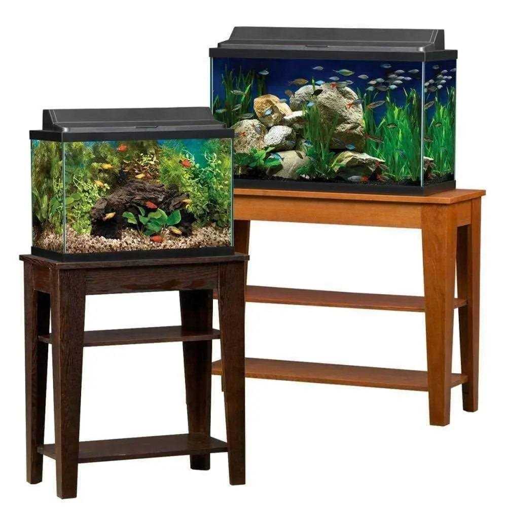 Aqueon Aquarium Black Fluorescent Deluxe Full Hood - Nail Gallerys