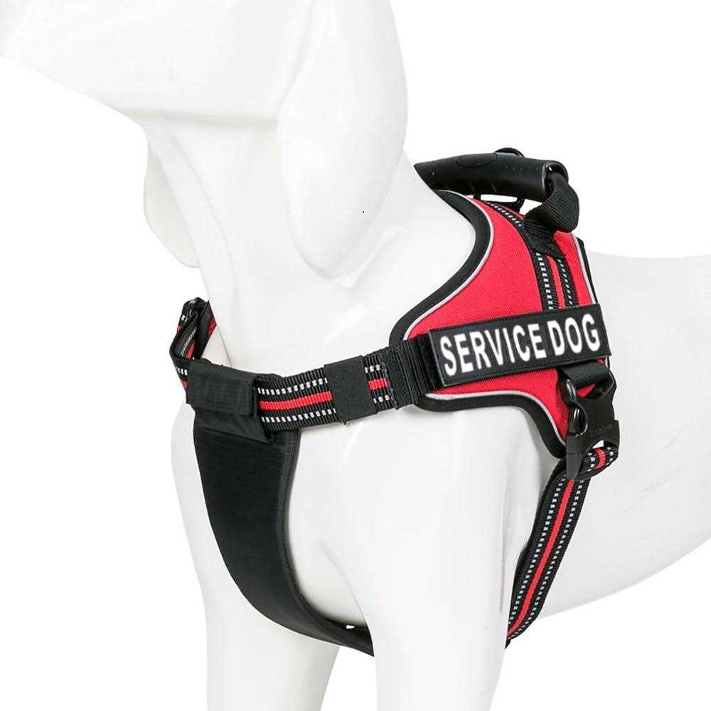 Chai’s Choice Premium Service Dog Vest Service Dog Harness with Reflective Service Dog Patches and Sturdy Handle Dogs - Nail Gallerys