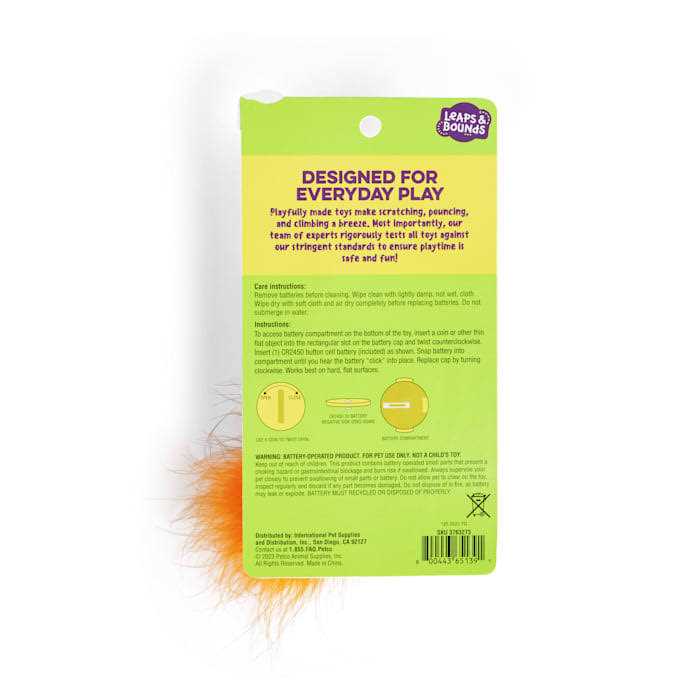 Leaps & Bounds Motorized Squirrel Cat Toy - Nail Gallerys