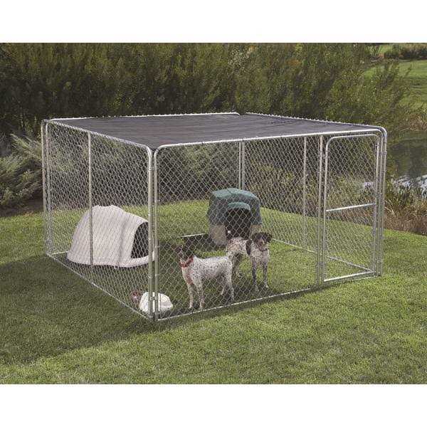 Stephens Pipe & Steel Dog Kennel - Nail Gallerys