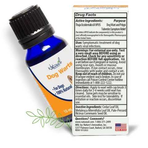 Naturasil Dog Warts 15ml - Nail Gallerys
