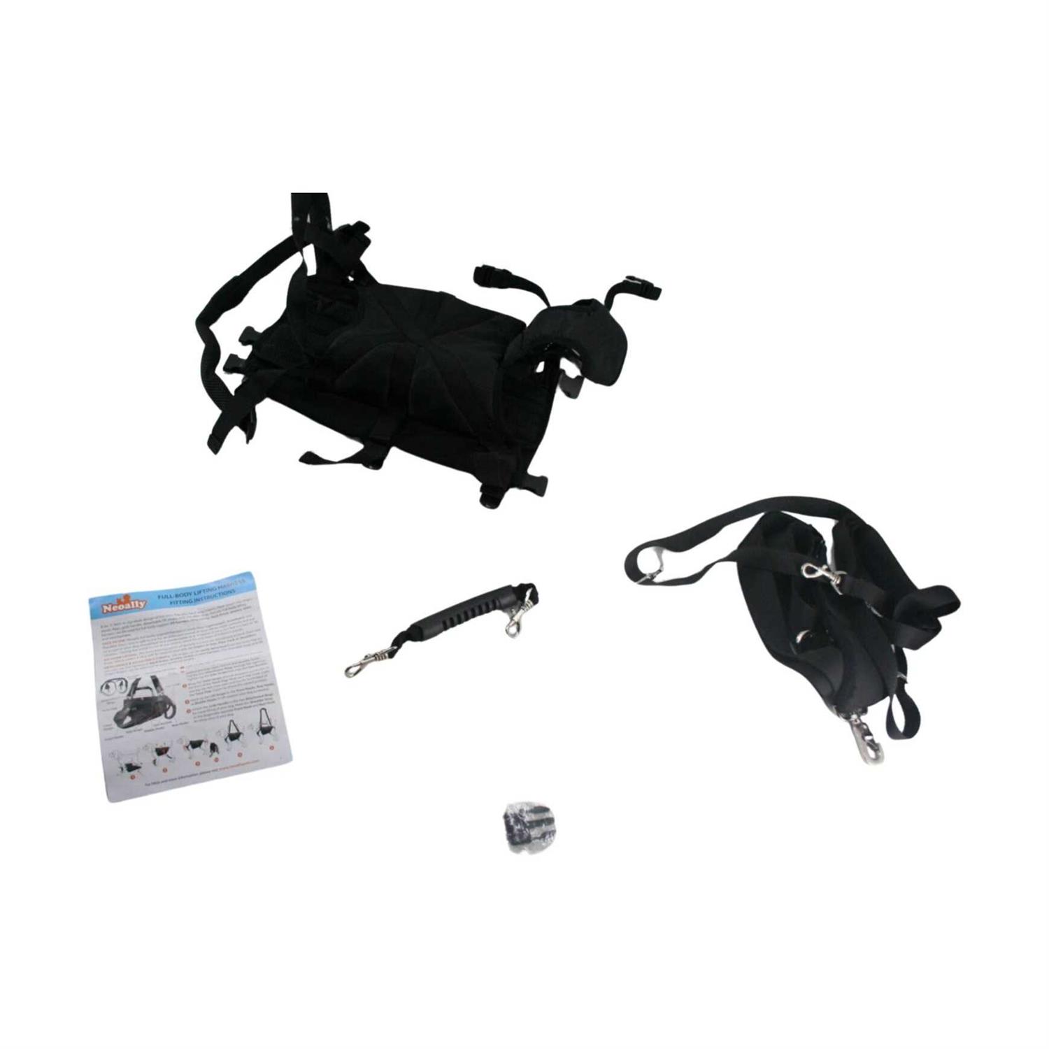 NeoAlly Sturdy Dog Lift Harness Full Body Support & Mobility Aids System 5-in-1 Lifting Support, Carry Sling, Vest Harness, Back Brace, and Anxiety - Nail Gallerys