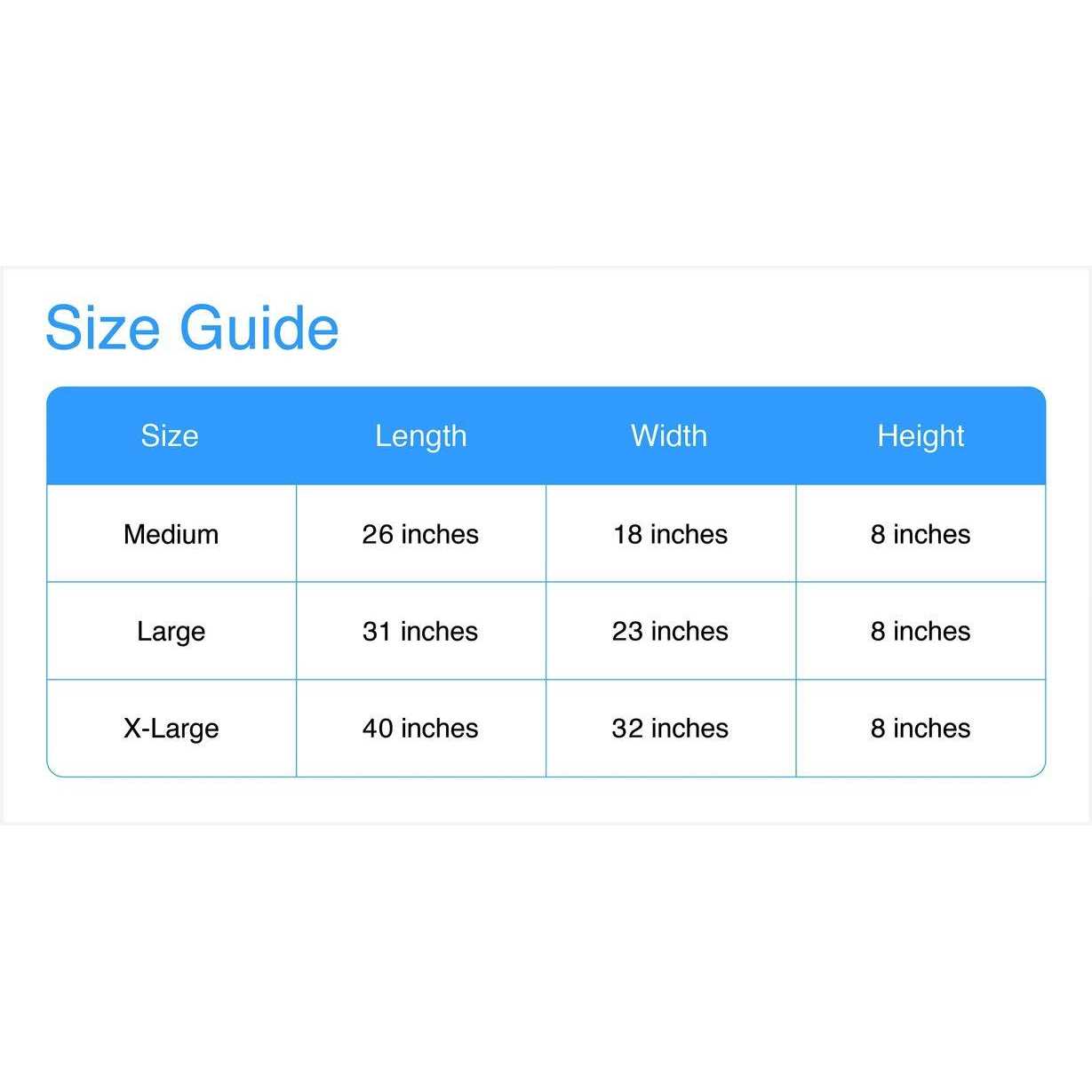 Happycare Textiles Luxury All Sides Faux Leather Rectangle Pet Bed - Nail Gallerys