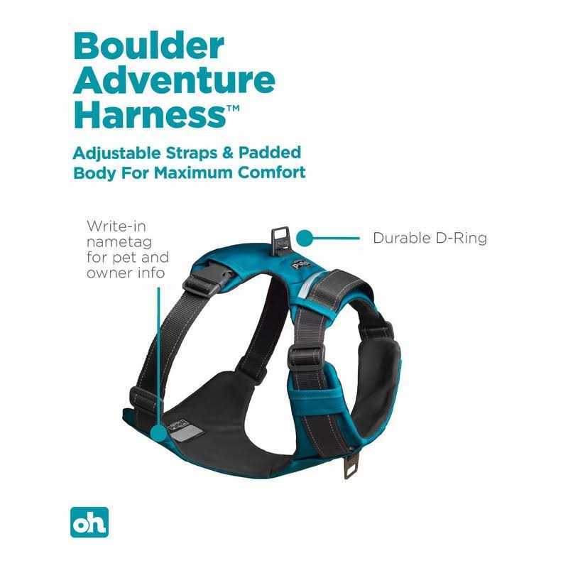 Outward Hound Boulder Adventure Adjustable Dog Harness with Pockets - Nail Gallerys