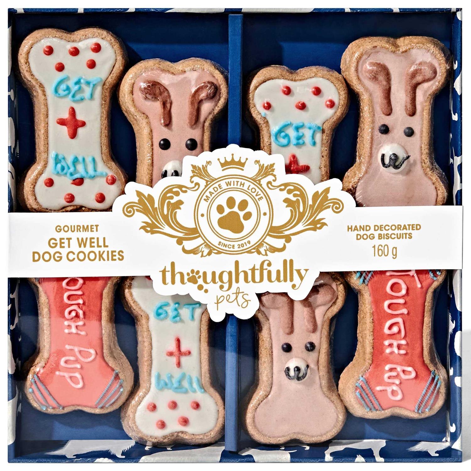 Thoughtfully Pets Get Well Dog Cookies Gift Set - Nail Gallerys