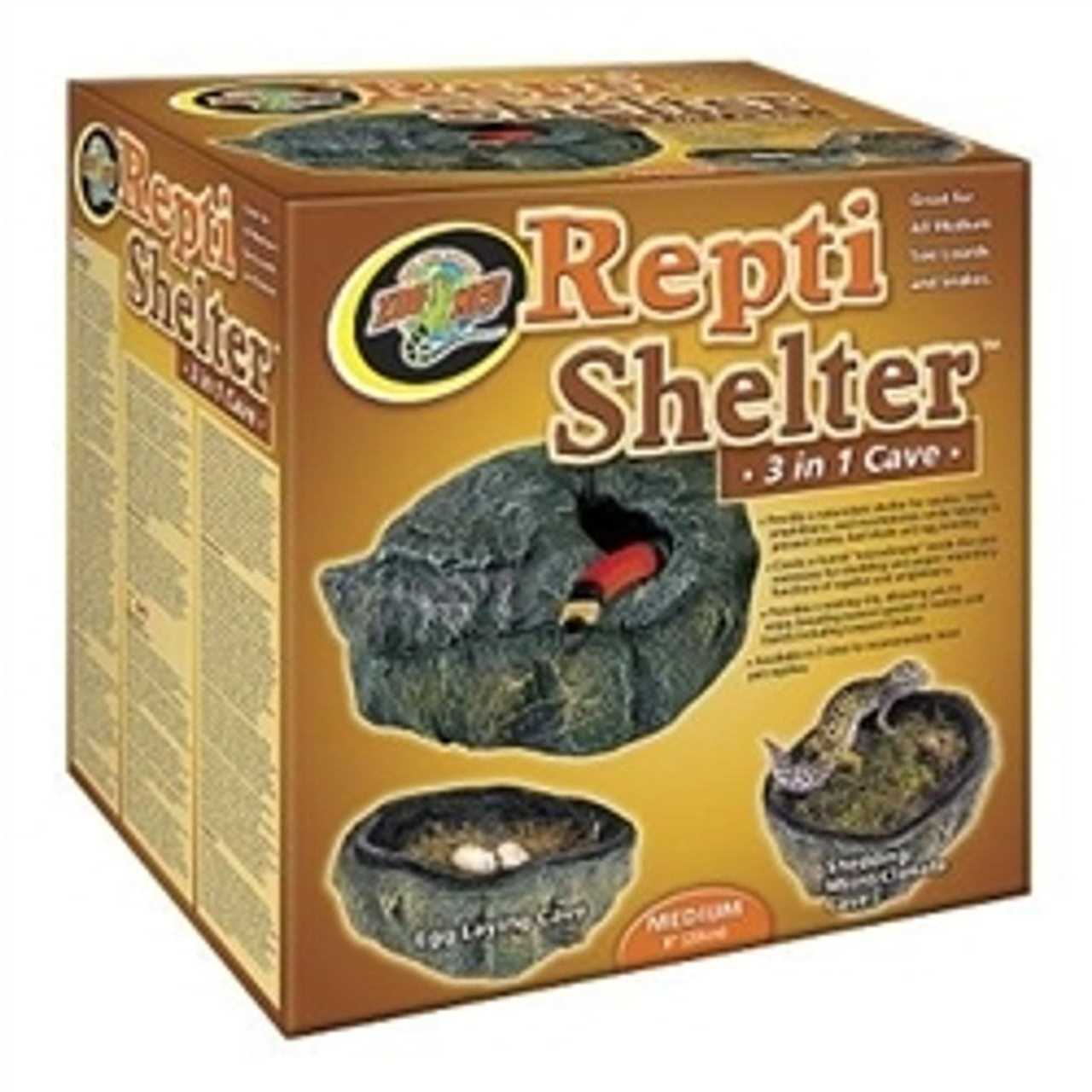 Zoo Med Repti Shelter 3 in 1 Cave - Nail Gallerys