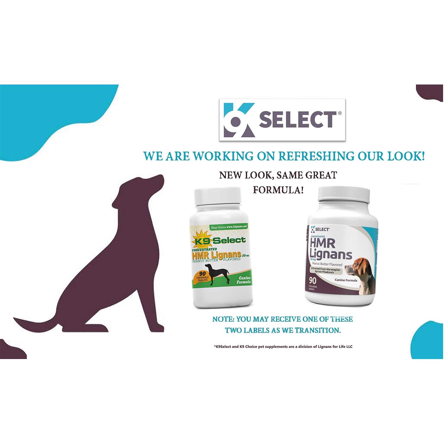 K9 Select Peanut Butter HMR Lignans Dog Hormone Supplement - Nail Gallerys