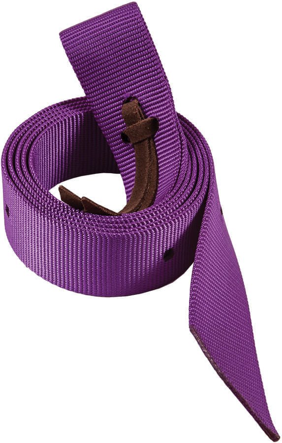 Mustang Neonz 6 Foot Nylon Tie Strap w/ Leather Tie - Nail Gallerys