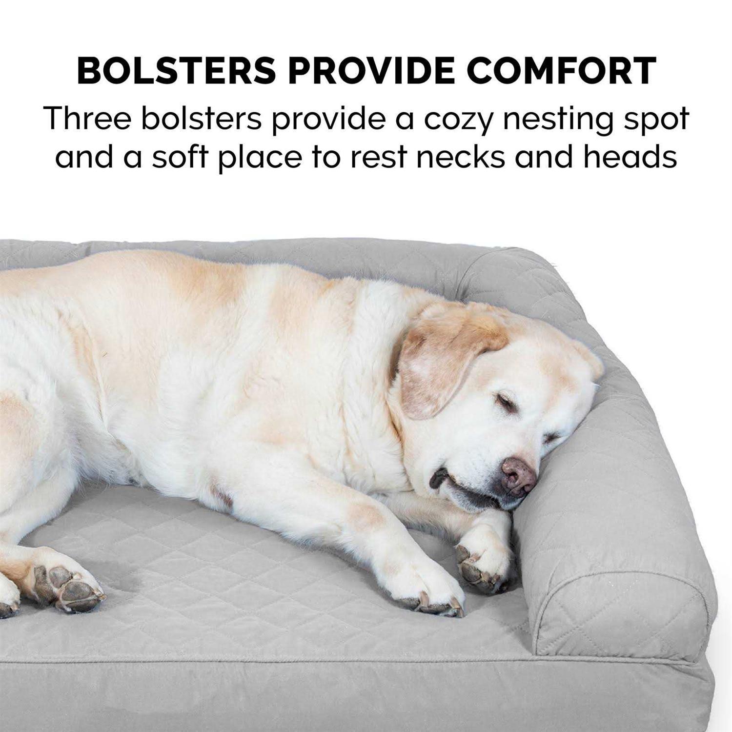 FurHaven Quilted Orthopedic Sofa Pet Bed - Nail Gallerys