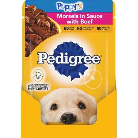 Pedigree Puppy Morsels in Sauce Chicken Wet Dog Food - Nail Gallerys