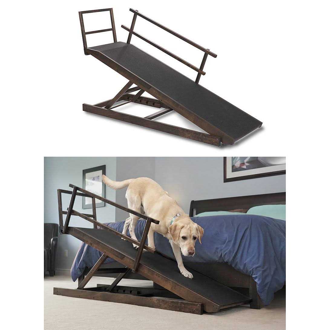 Doggoramps Large Bed Ramp for Big & Medium Dogs Adjustable Height Sturdy - Nail Gallerys