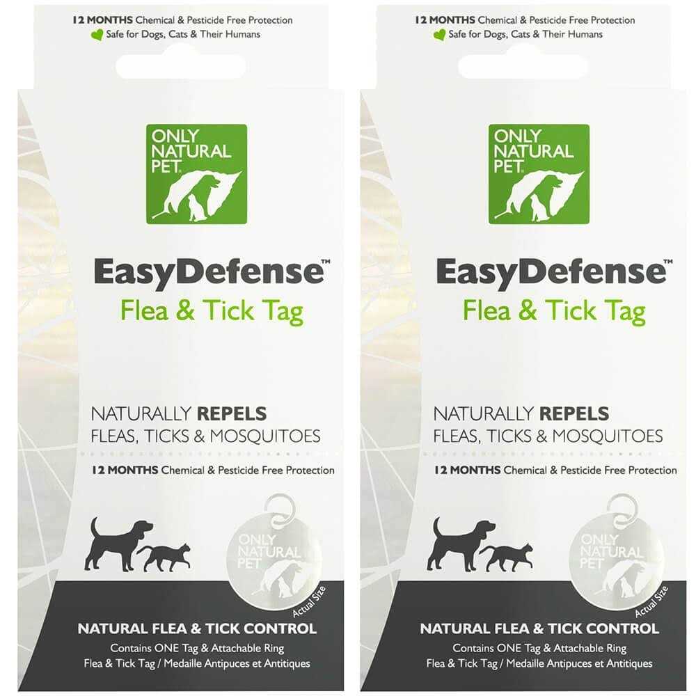 Only Natural Pet Easy Defense Flea & Tick Tag for Dogs & Cats - Nail Gallerys
