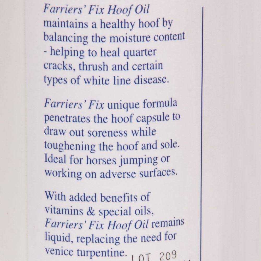 Farriers Fix Hoof Oil - Nail Gallerys