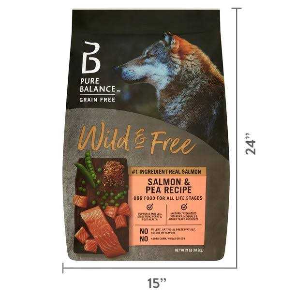 Pure Balance Wild & Free Salmon & Pea Recipe Dry Dog Food - Nail Gallerys