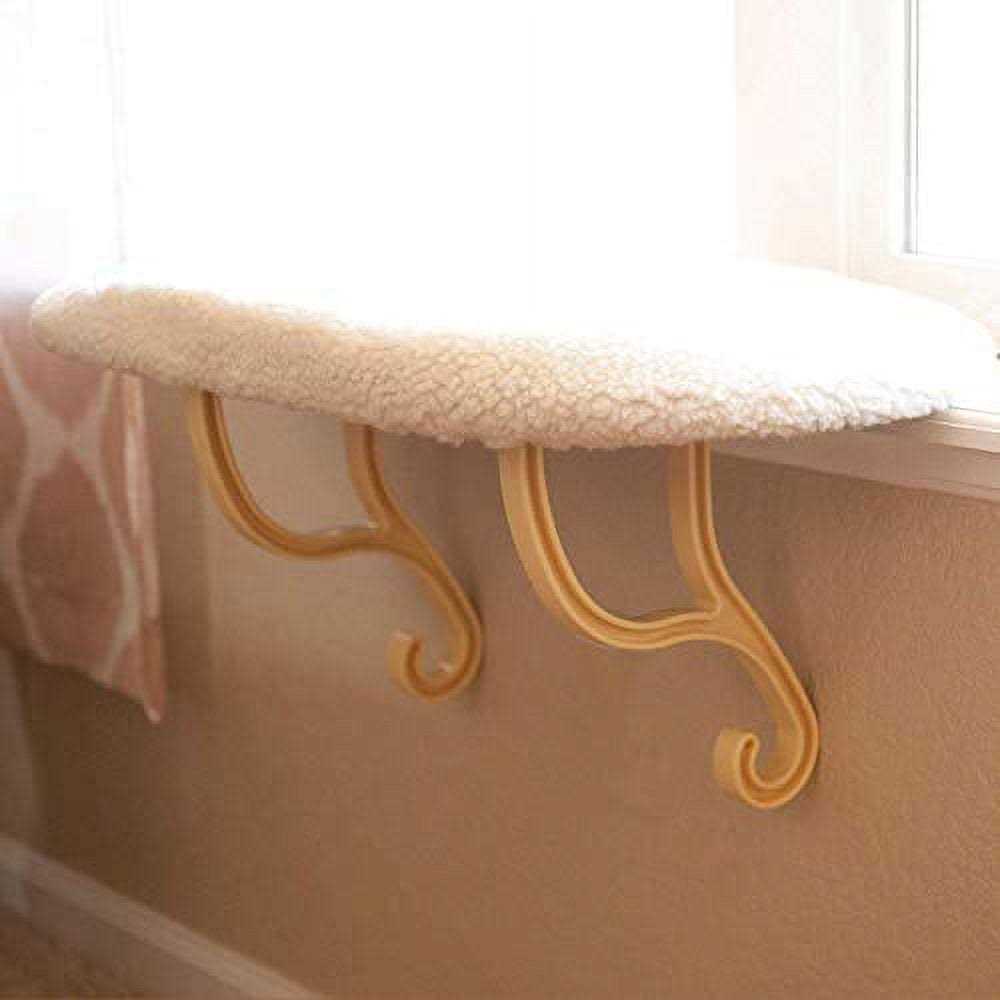 K&H Pet Products Kitty Sill Cat Window Hammock Perch Unheated Soft Fleece 14 X 24 Inches - Nail Gallerys