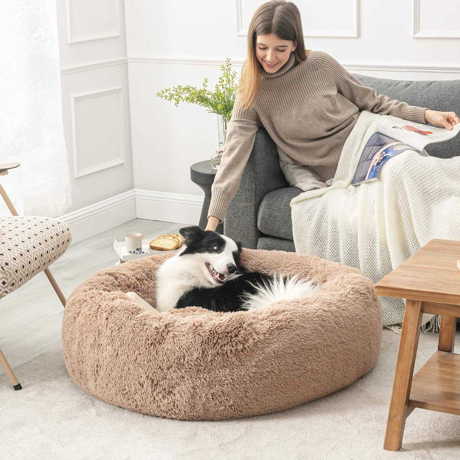 PupsDream The Original Calming Dog Bed Anti Anxiety Dog Bed - Nail Gallerys