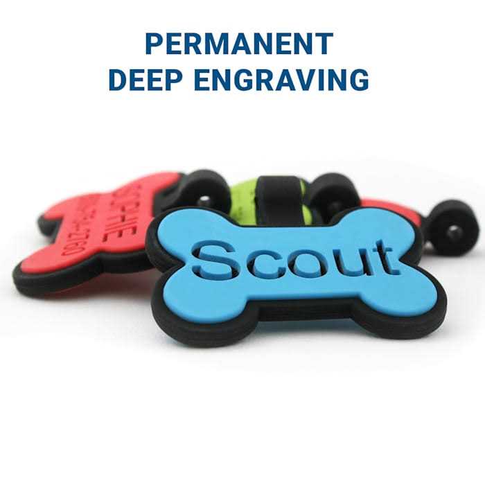 GoTags Personalized Silent Silicone Round Shape - Nail Gallerys